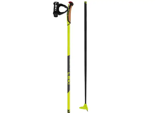 Leki PRC 650 Stöcke Skilanglauf Stöcke neon gelb/schwarz