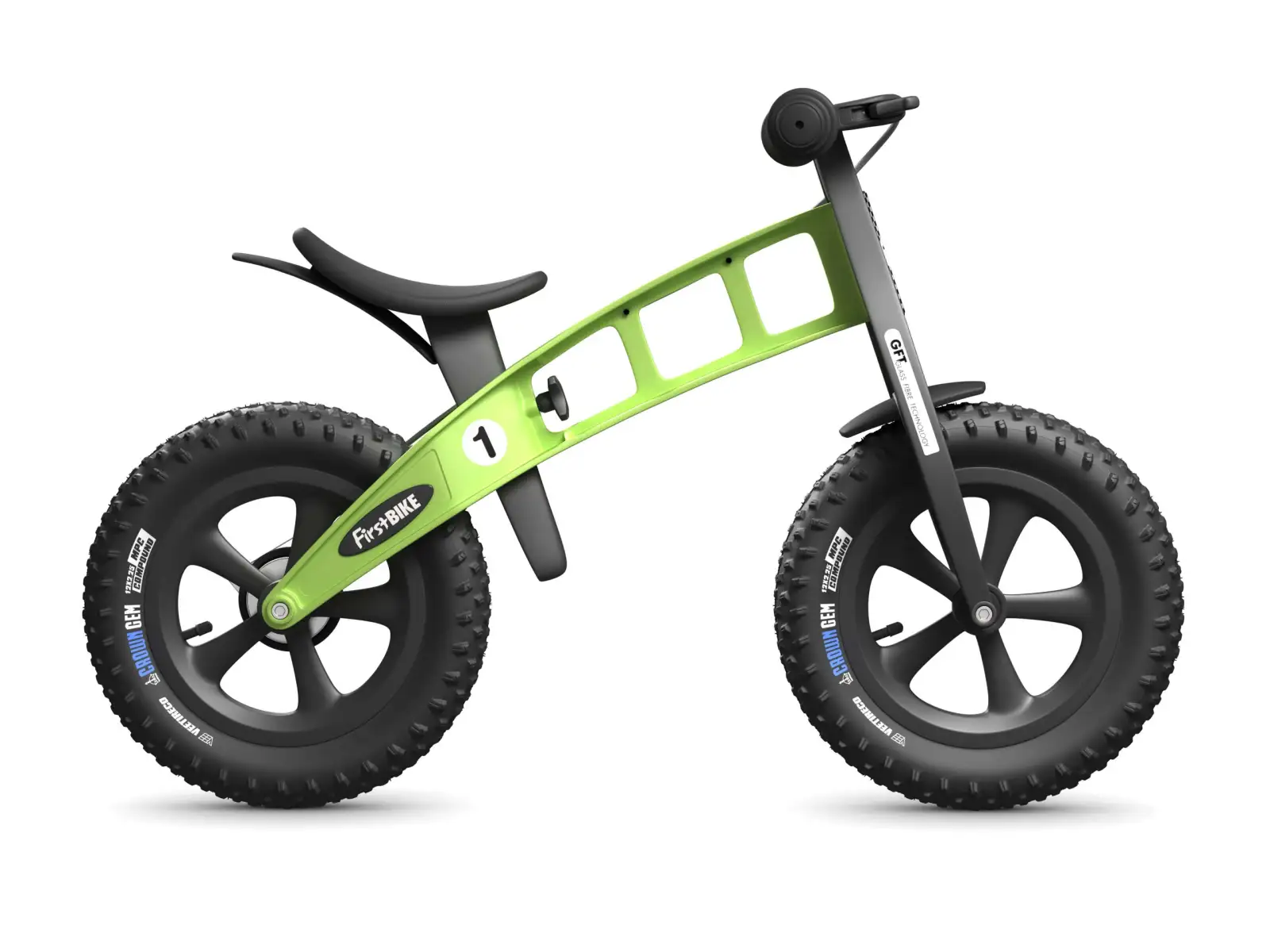 First Bike FAT Laufrad für Kinder Green