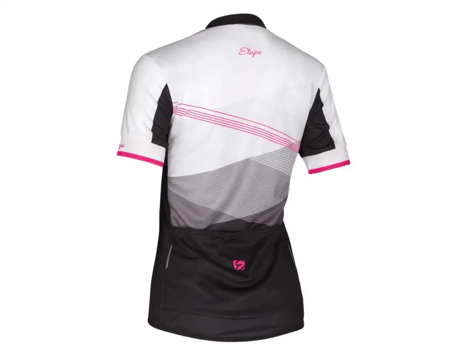 Etape Liv Damen Kurzarmtrikot weiß/rosa