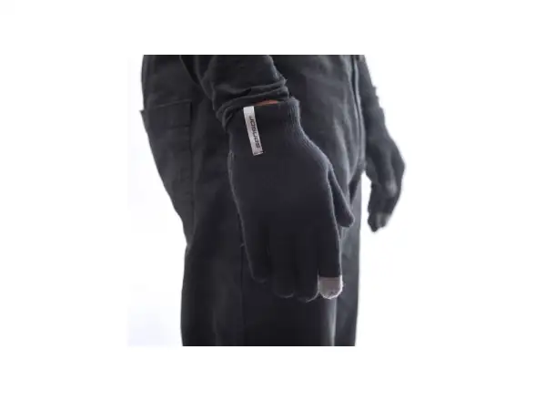 Sensor Merino Handschuhe schwarz