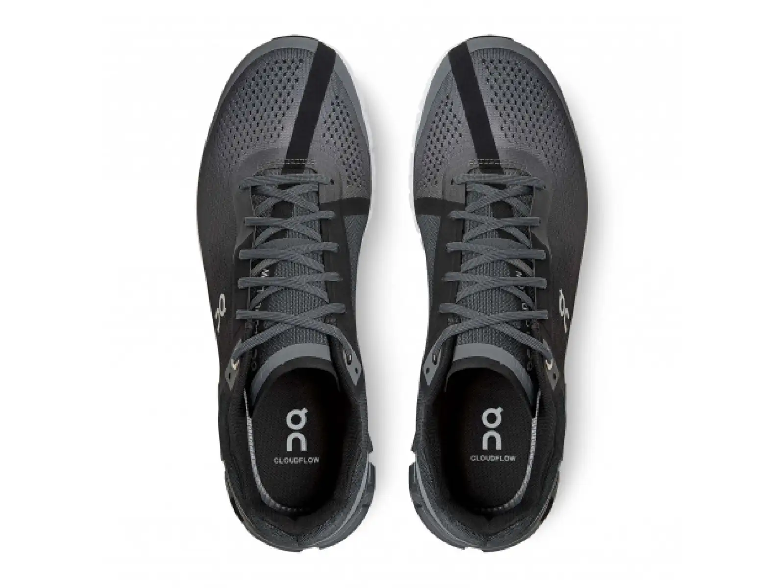 On Cloudflow 3 Herren-Laufschuhe black/asphalt