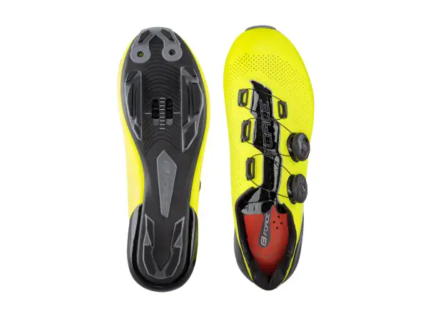 Force Warrior Carbon MTB Herren-Mountainbike-Schuhe Fluo