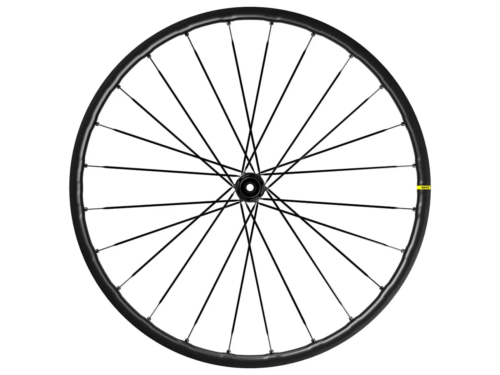 Mavic Allroad SL Road+ Disc 650b Vorderrad komplettiert.