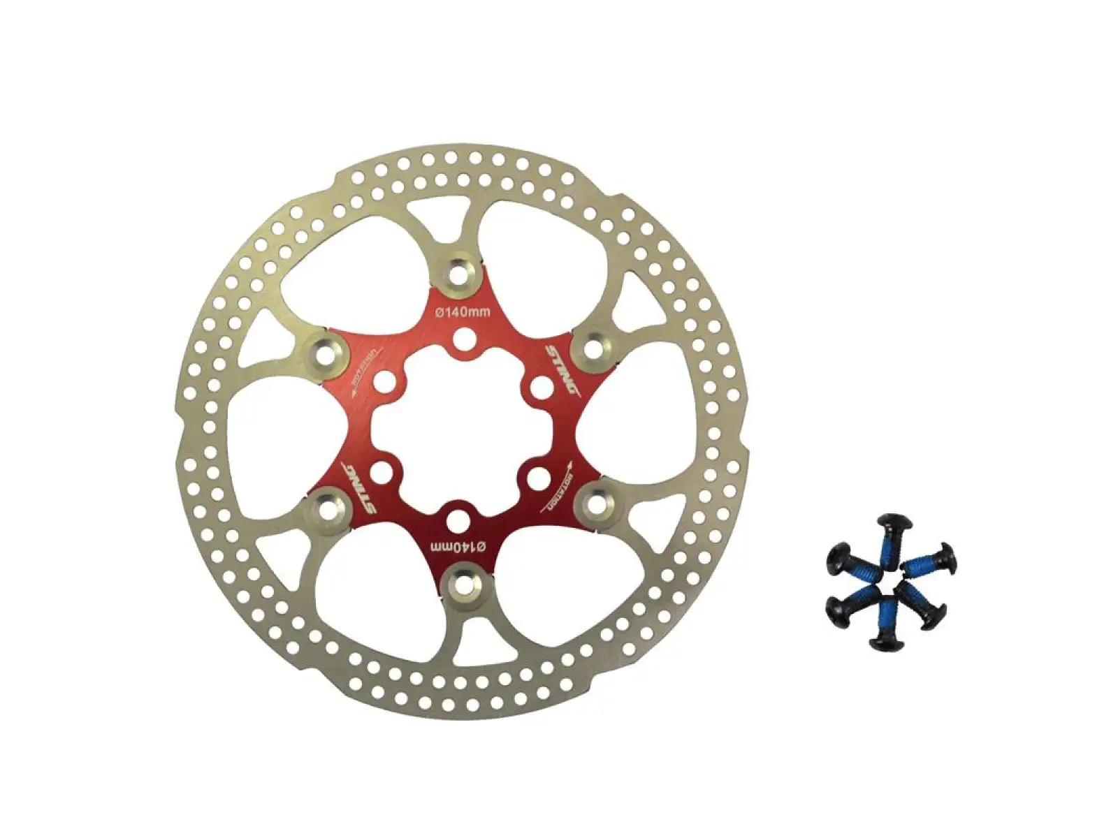 Sting ST-140 Bremsscheibe 140 mm rot