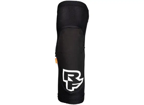 Race Face Covert Knieprotektoren in Stealth-Farbe.
