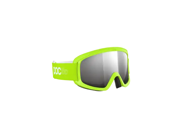 POC POCito Opsin Kinder-Skibrille Fluorescent Yellow/Green/Partly Sunny Silver