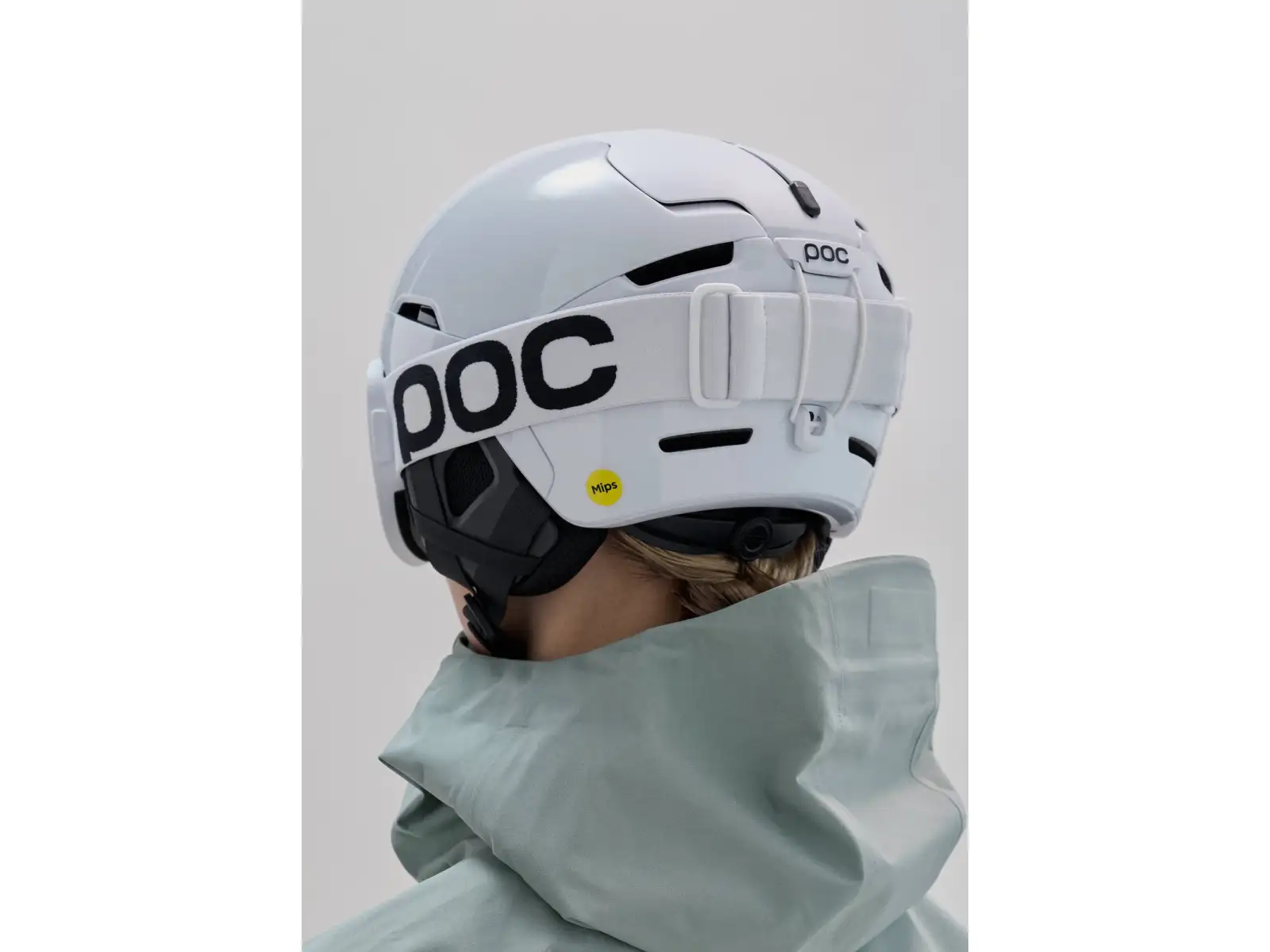 POC Vitrea Mid Skibrille Hydrogen White/Partly Sunny Orange
