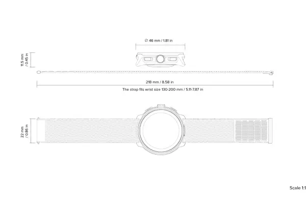 Suunto Run Smartwatch – Silikonarmband Lime