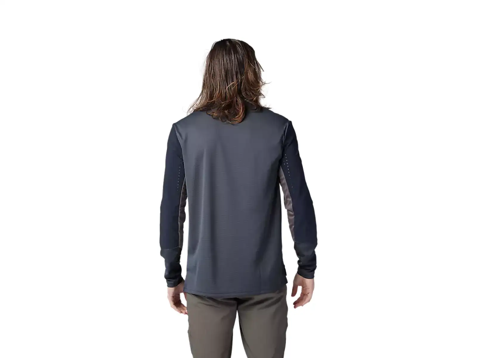 Fox Defend Herren Langarmtrikot Graphit
