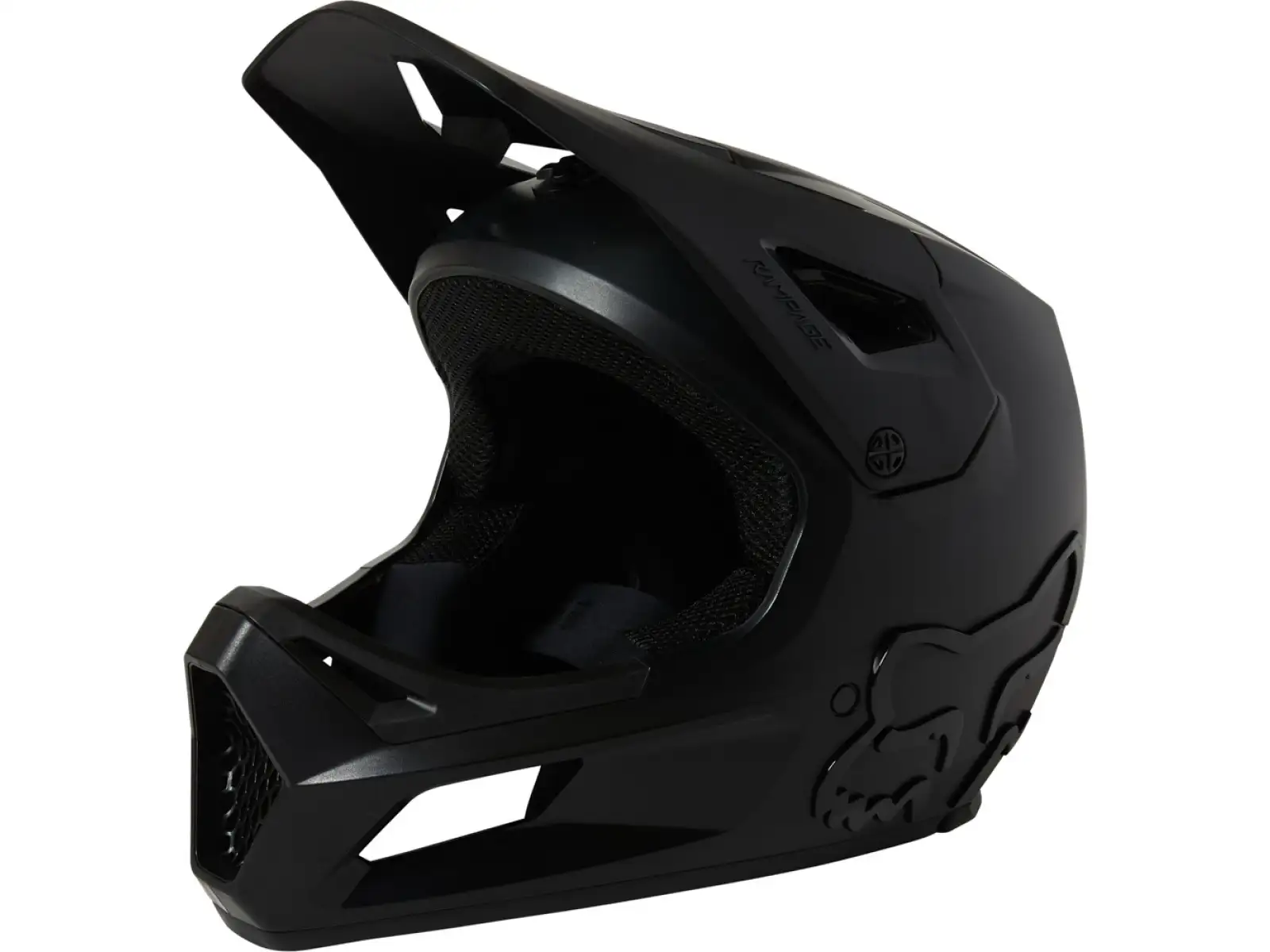 Fox Youth Rampage Helmet Kinderhelm Black