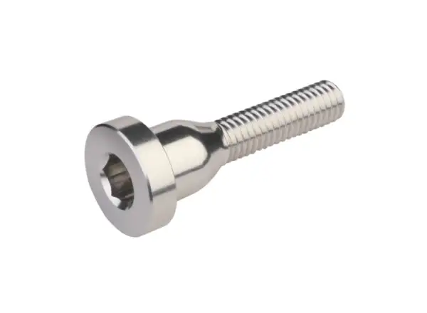 Burgtec Top Cap Schraube für Steuersatzabdeckung, Silber