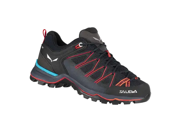 Salewa Mountain Trainer Lite Damen Outdoor-Schuhe Premium Navy/Fluo Koralle