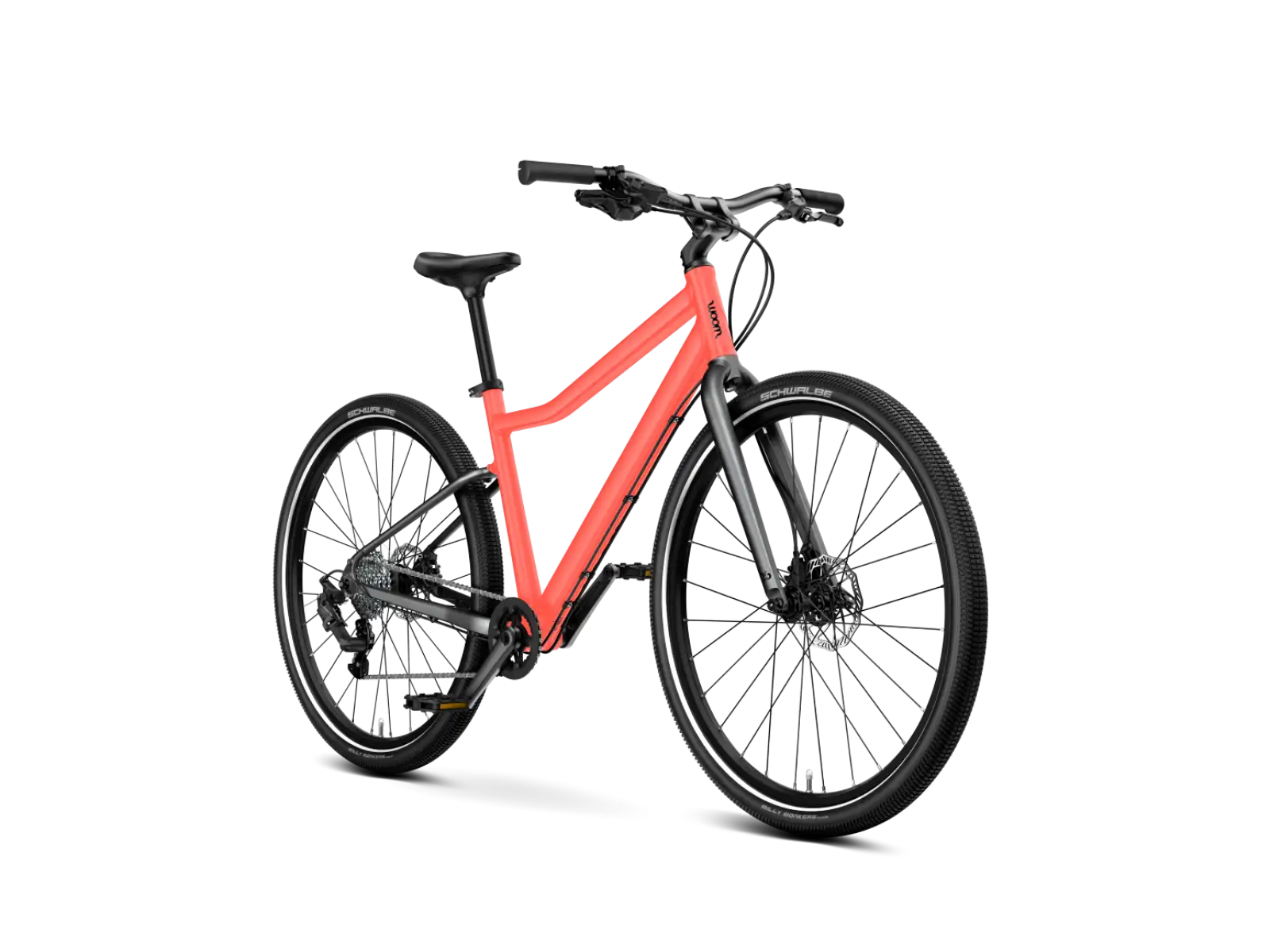 Woom 6 Explore 26 Neon Coral Kinderfahrrad