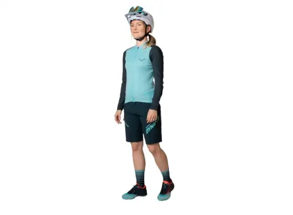 Dynafit Ride Light Damen Langarmshirt Marineblau/Heidelbeer