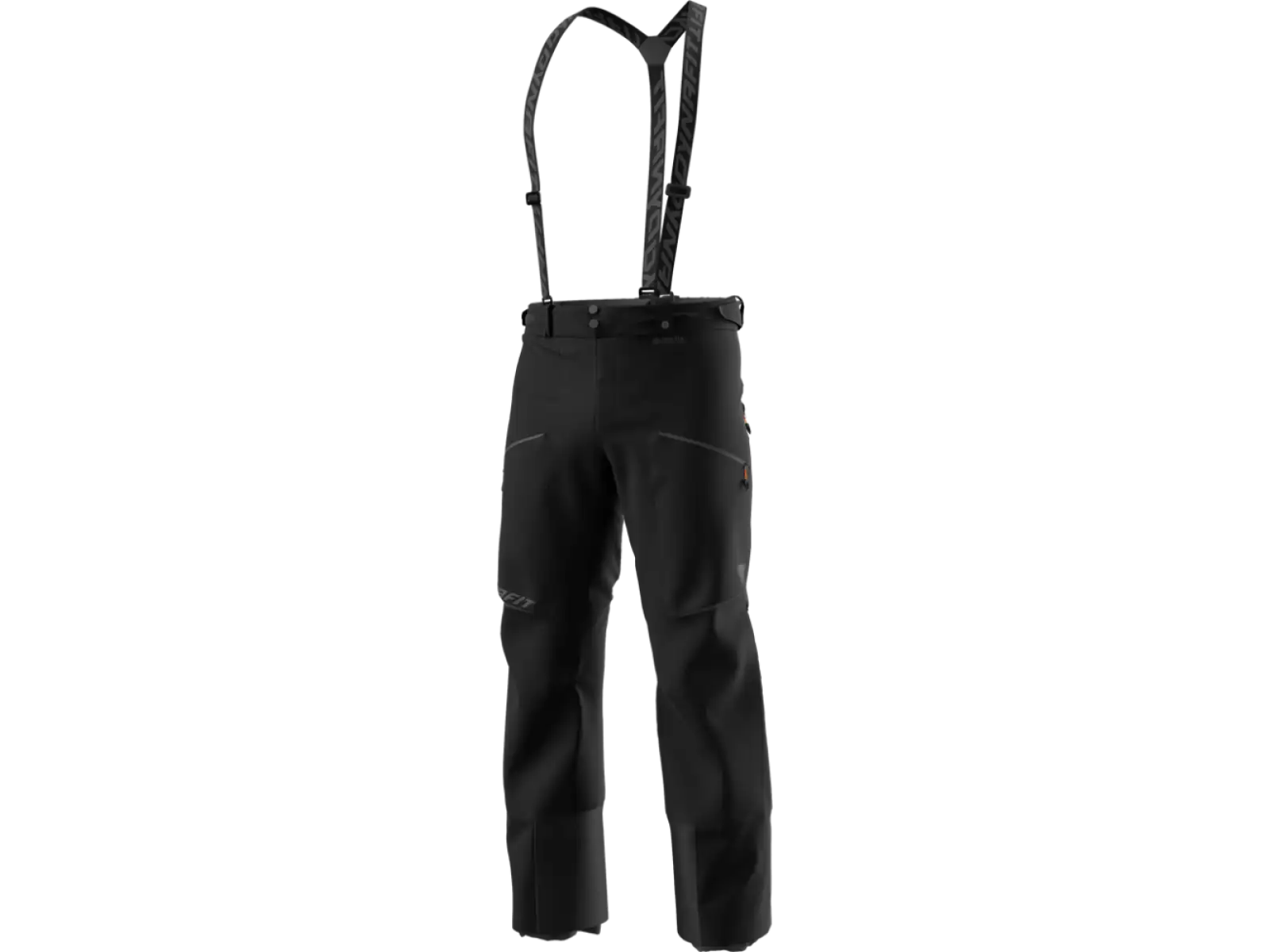 Dynafit Free Infinium Hybrid Herrenhose mit Latz in Schwarz
