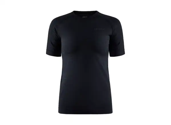 Craft Core Dry Active Comfort Damen T-Shirt Kurzarm black