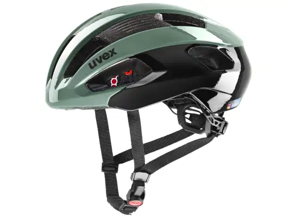 Uvex Rise Helm  Moss Green/Black