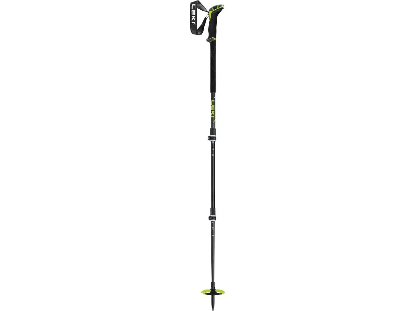 Leki Guide 3 Skistock Schwarz/Neongelb/Dunkelanthrazit Länge 110 - 150 cm