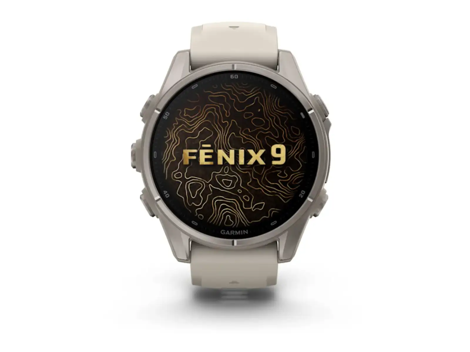 Garmin fenix 9–43 mm Smartwatch Titanium Fog Gray