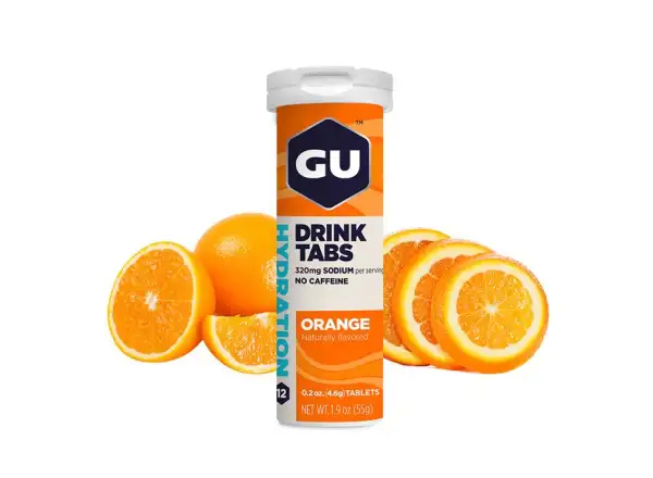 GU Hydration Drink Tabs lösbare Tabletten Orange 54 g