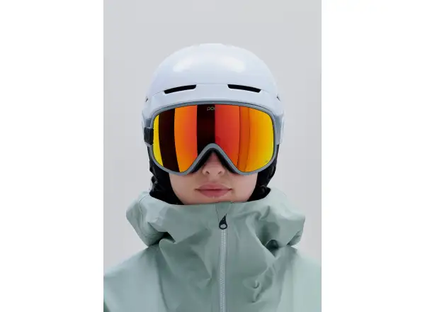 POC Vitrea Mid Skibrille Granite Grey/Partly Sunny Orange
