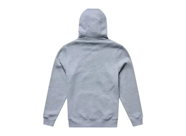 Troy Lee Designs Signature Herren-Kapuzenjacke mit Reißverschluss Gray heather/Red