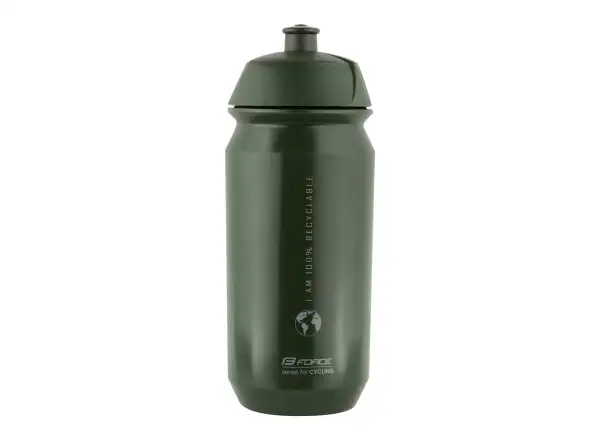 Force Bio Earth Fahrradflasche 500 ml grün/grau