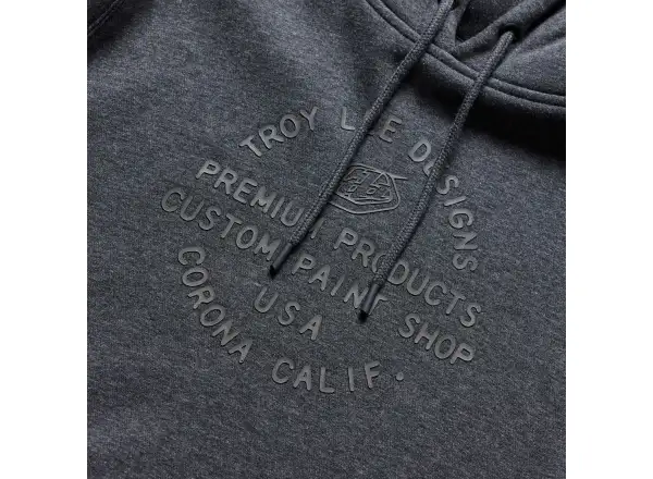 Troy Lee Designs Imprint Herren Sweatshirt Black Heather