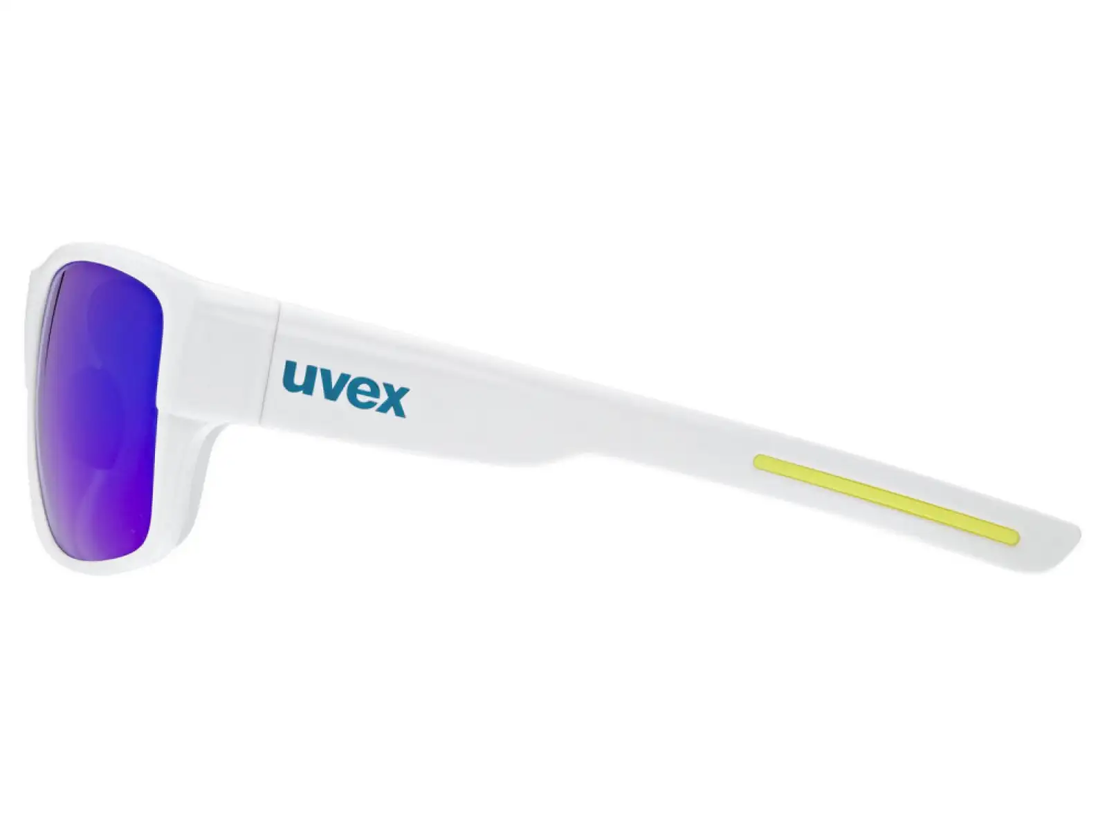 Uvex ESNTL Urban Brille White Matt/Mirror Blue
