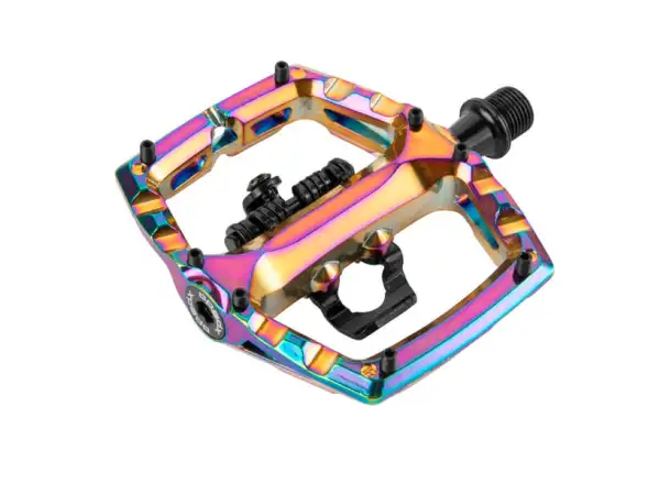 X-pedo Ambix einseitige Klickpedale oil slick