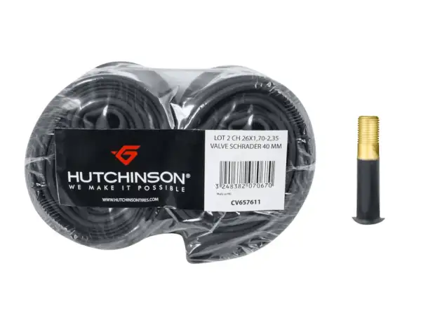 Hutchinson Standard MTB Schläuche 26x1,70-2,35" Autoventil 40 mm 2 Stück