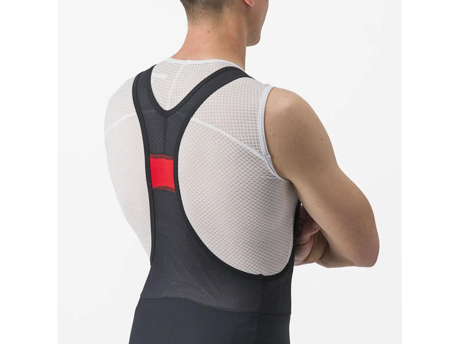 Castelli Entrata 2 Herren Radhosen mit Polsterung und Silikonbeinabschlüssen Schwarz