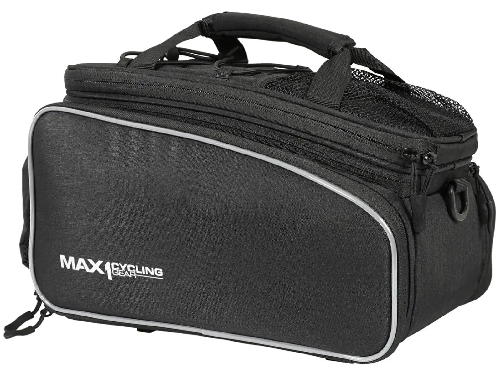 Max1 Rackbag XL MIK – Gepäckträgertasche 32 l – Schwarz