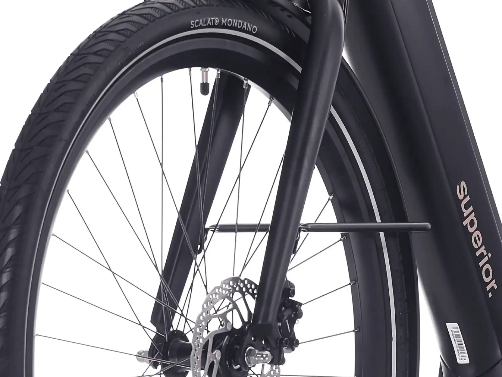 Superior eWAY 5.9 City E-Bike Matte Black