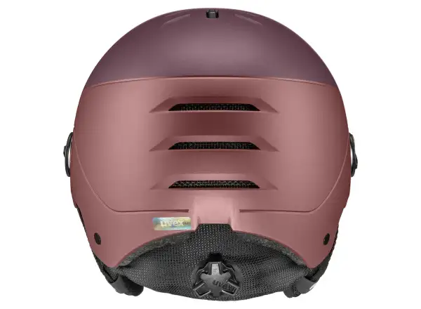 Uvex Wanted Visor Skihelm bramble/antique rose