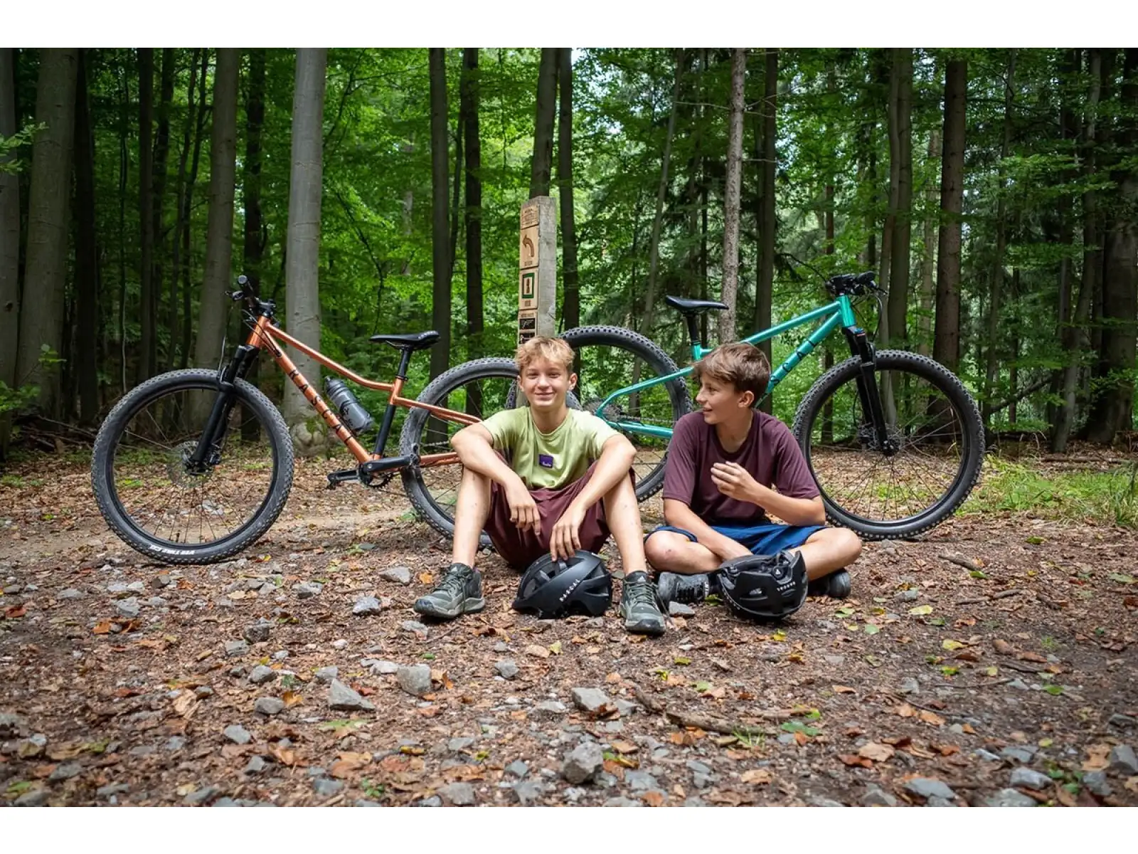 Rascal Wild 29 Kinderfahrrad Bronze