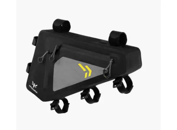 Apidura Backcountry Rahmentasche 6 l Schwarz/Grau