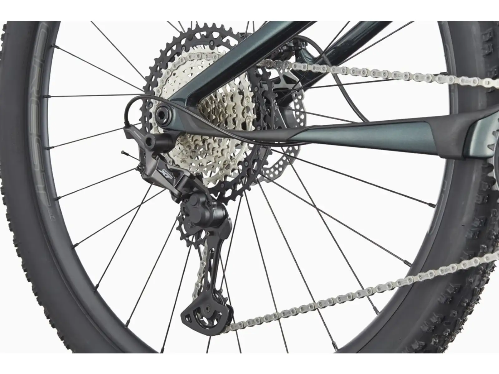 Cannondale Scalpel Carbon 3 Mountainbike in Gunmetal Green.