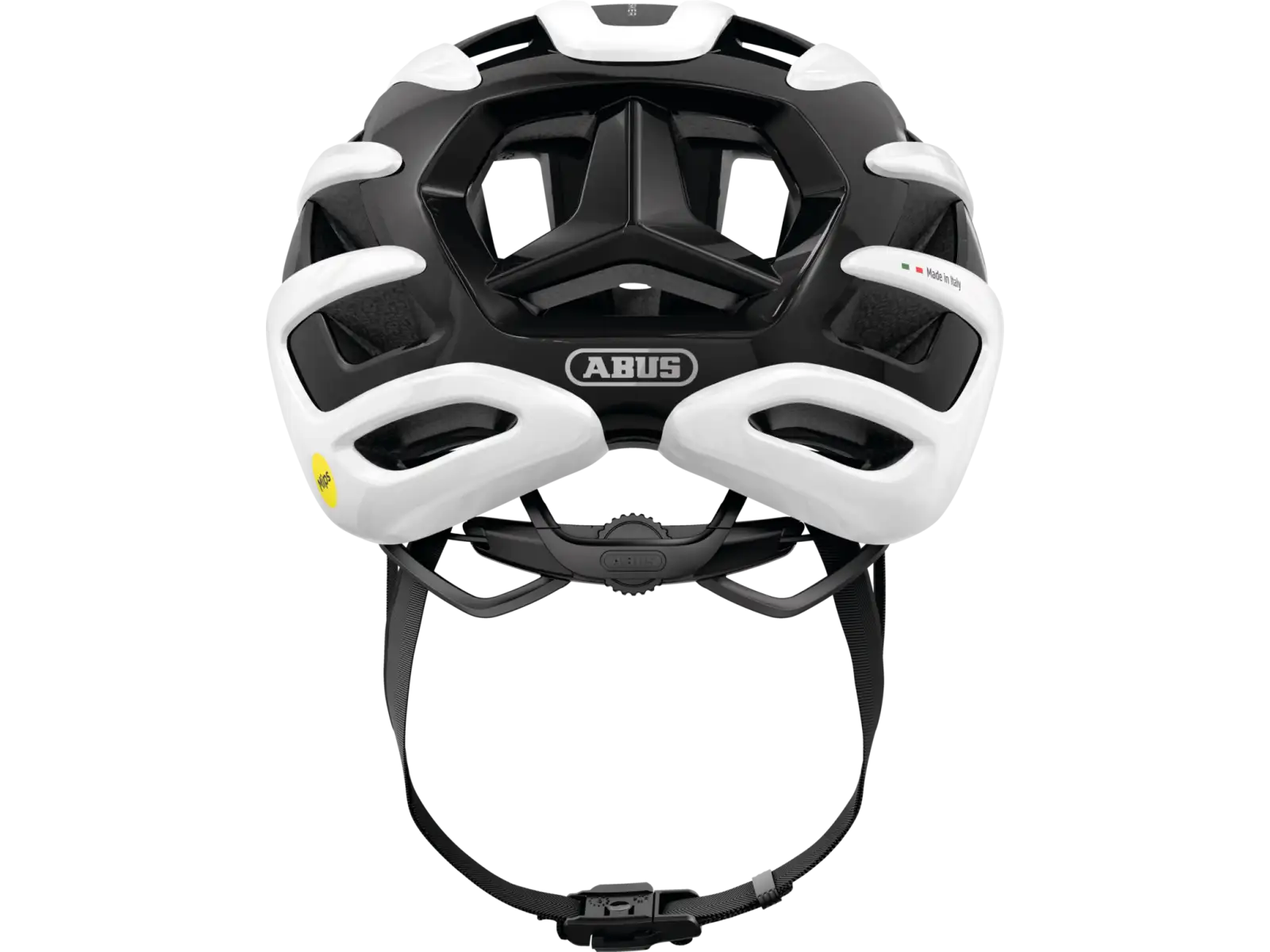 Abus AirBreaker 2.0 MIPS Straßenhelm Shiny White