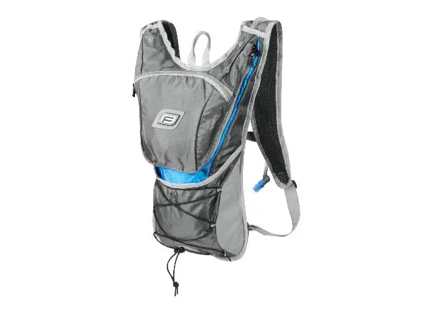 Force Twin Plus Rucksack 14L inklusive 2L Reservoir, grau/blau.