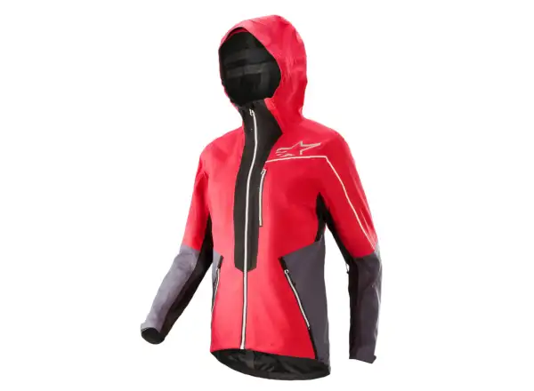 Alpinestars Stella Tahoe 8.0 Damenjacke Cardinal Rot/Grau/Schwarz
