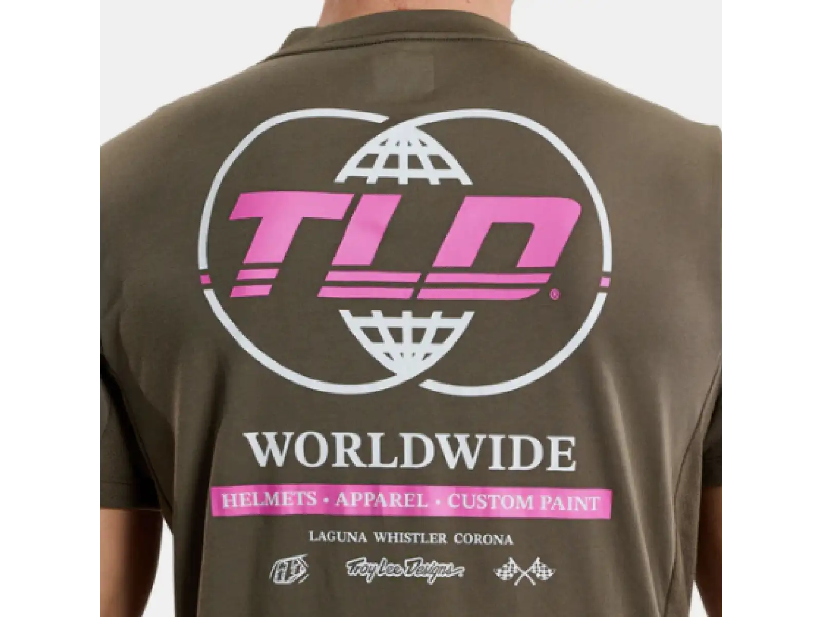 Troy Lee Designs Skyline Ride Tee Herren Trikot Kurzarm Worldwide Caper