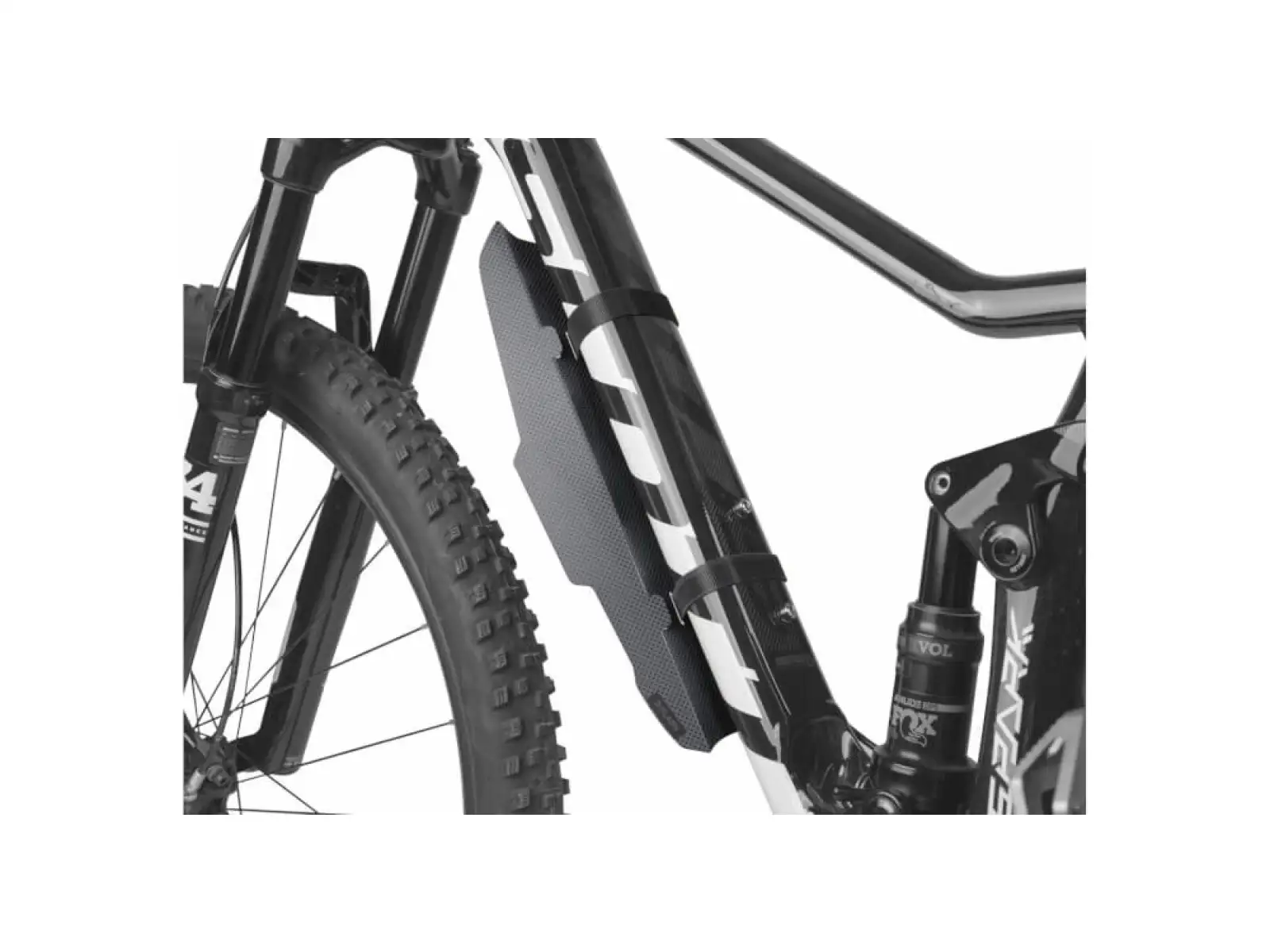 Topeak D-Flash Express DT Unterrohr-Schutzblech Schwarz