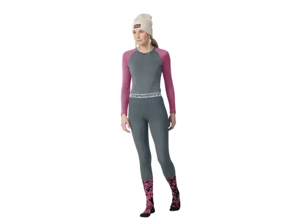 Dynafit Tour Light Merino Damen Langarmshirt Magenta
