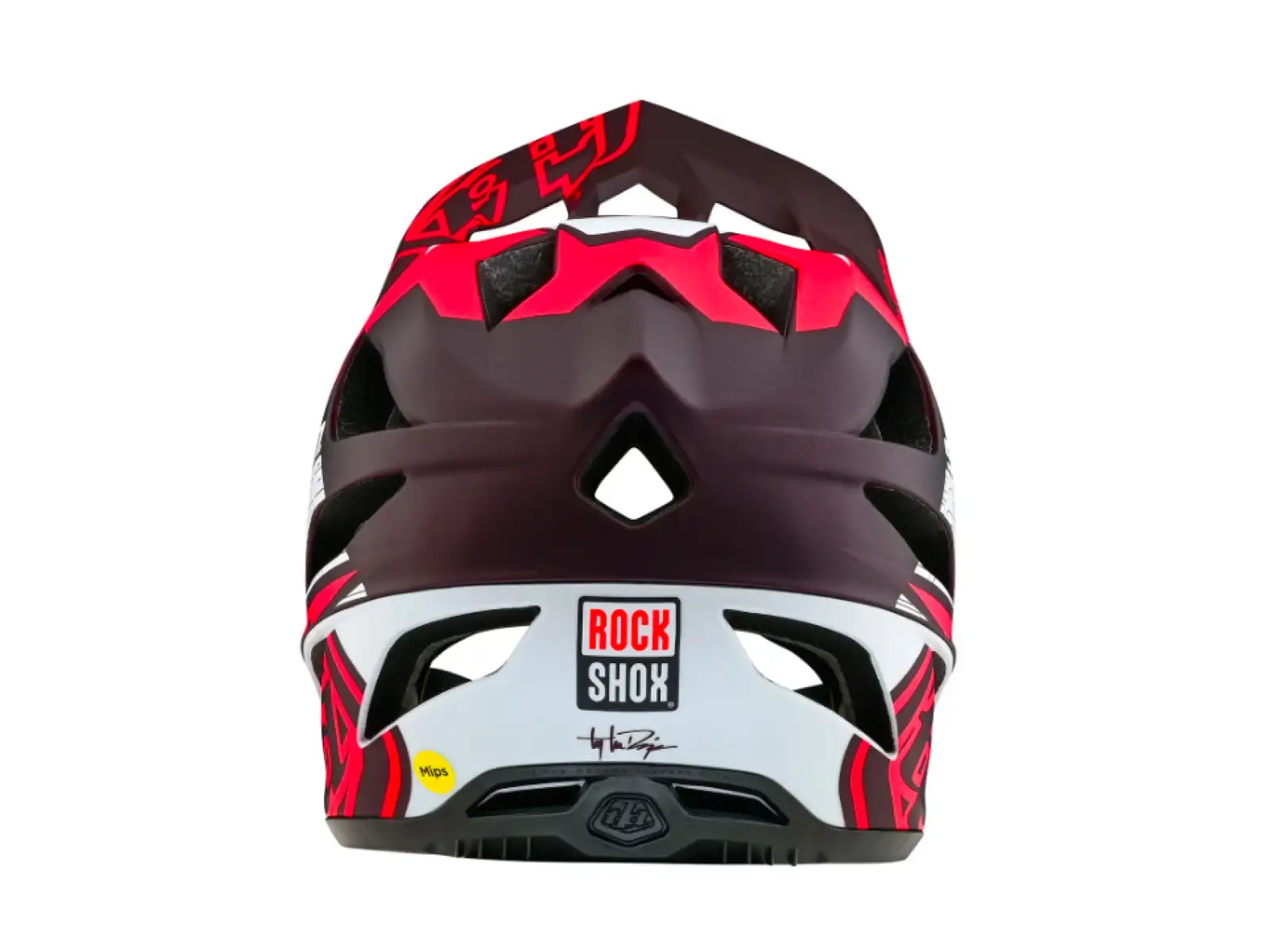 Troy Lee Designs Stage Mips SRAM Helm Vector Red
