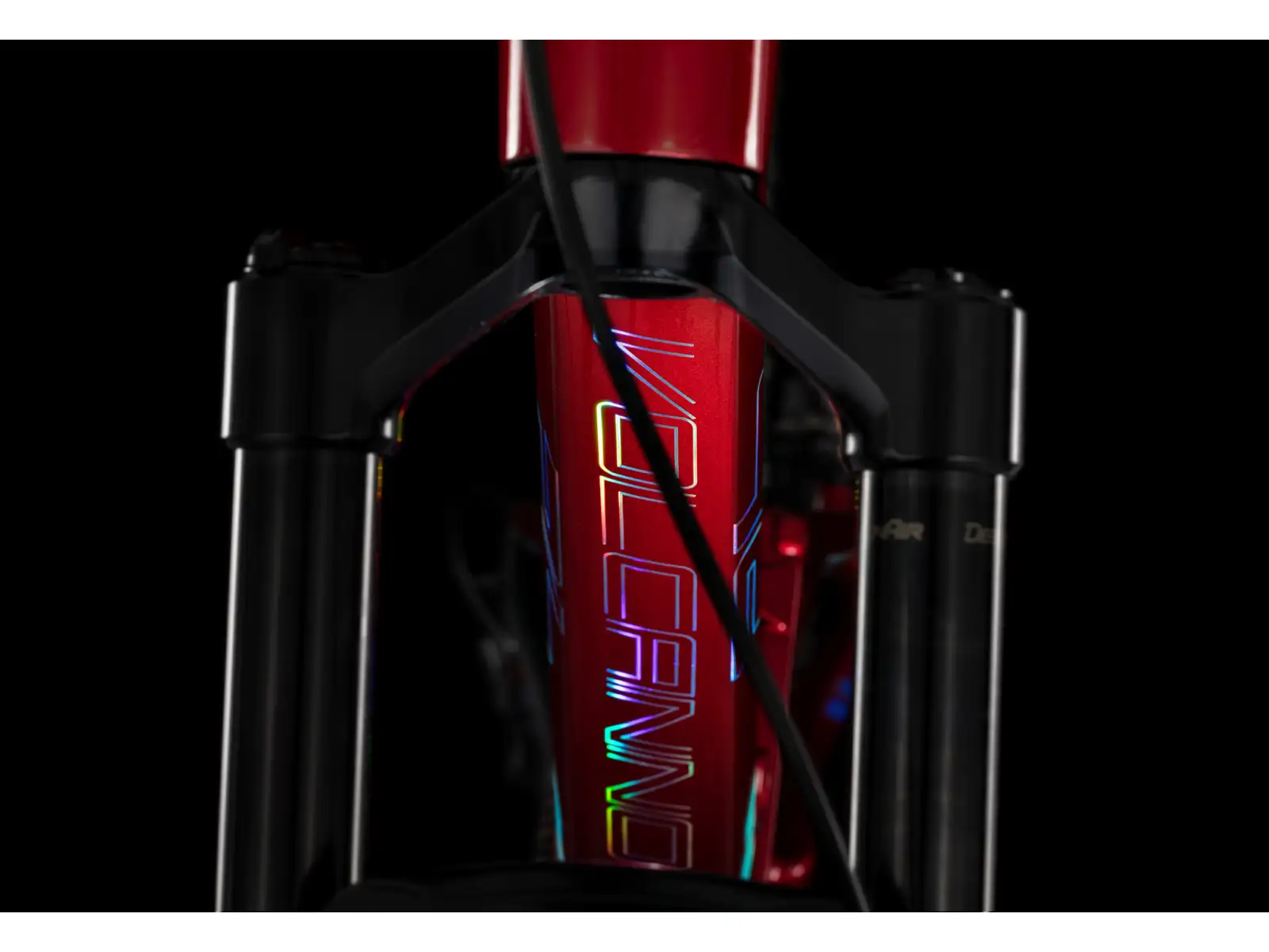 4ever Volcanno Vesuv Fully Mountainbike - Flame Red/Hologram
