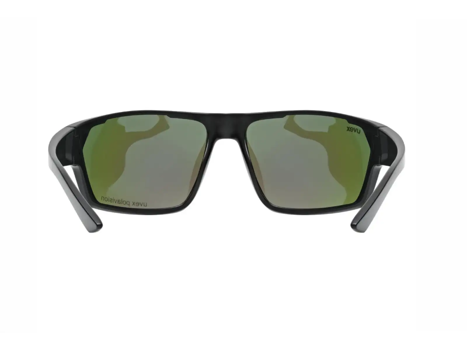 Uvex Sportstyle 233 Polavision Brille Black Matt/Mirror Green