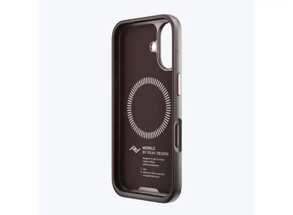 Peak Design Mobile Everyday Fabric Case für iPhone 16 Hülle in Eclipse.