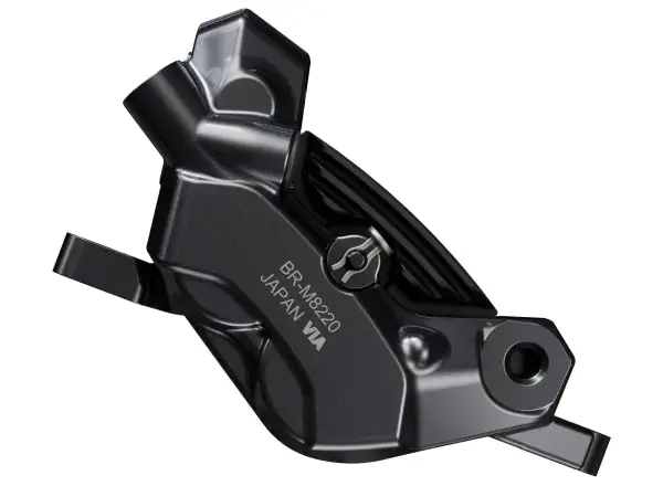 Shimano Deore XT BR-M8220+BL-M8200 Scheibenbremse hinten Beläge metallisch mit Kühlkörper