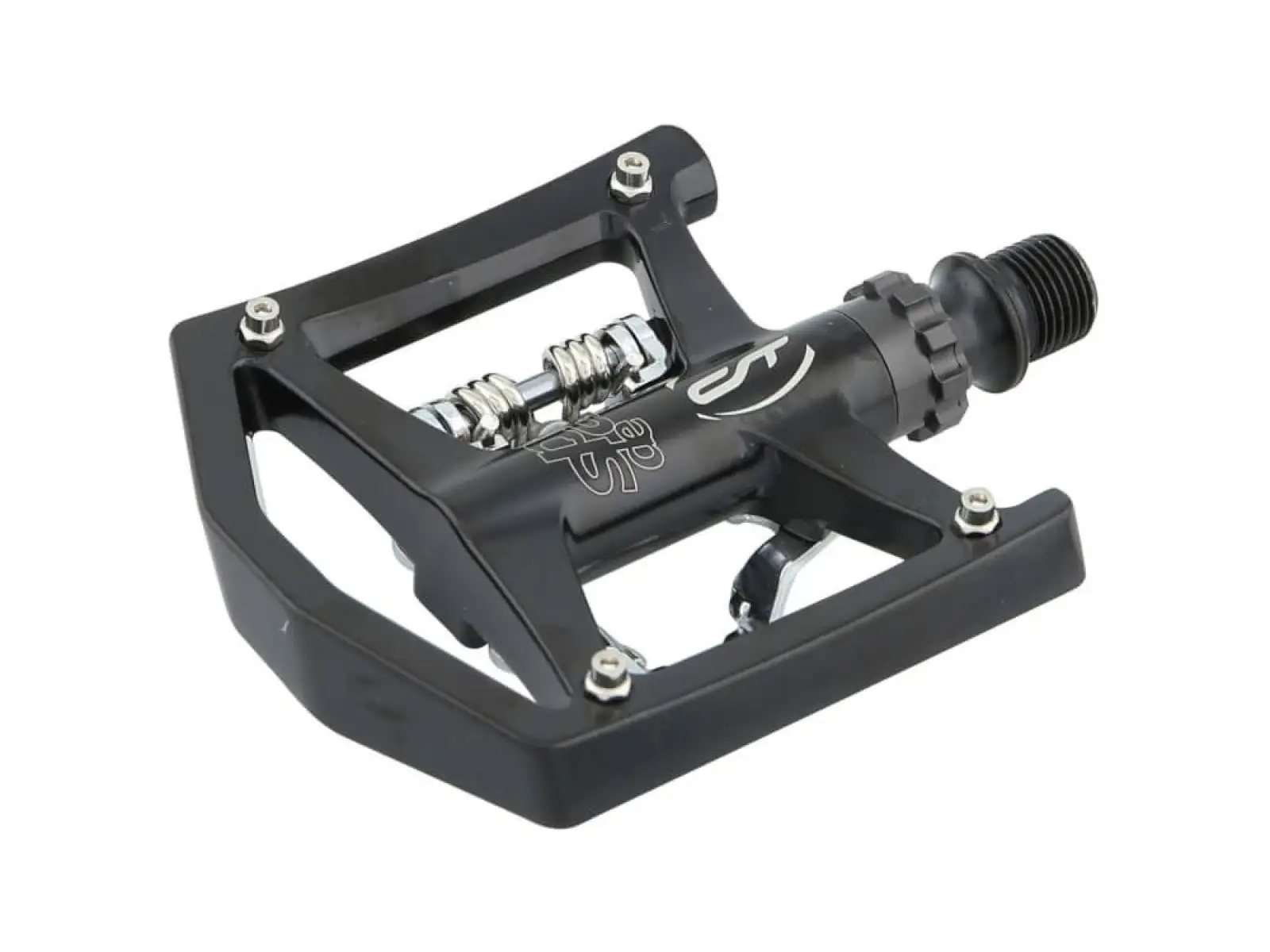 Contec Spade Kombi-Pedale Schwarz